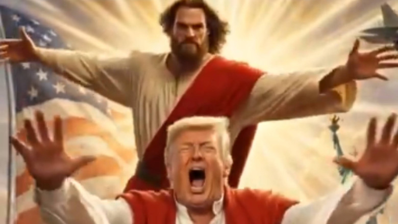 Iranul l-a trimis pe Trump într-o Groapă cu Flăcări cu un Video AI — Povestea Imaginii de Paște care a Zguduit Internetul