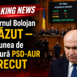 🔴 BREAKING NEWS | Guvernul Bolojan a Căzut — Moțiunea de Cenzură PSD-AUR a Trecut